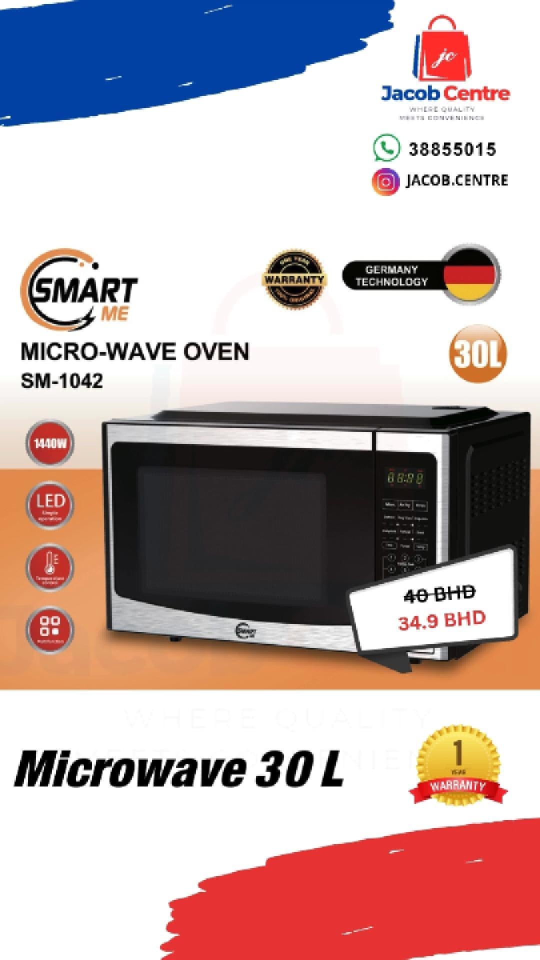 Microwave Oven (30L)  - SmartMe